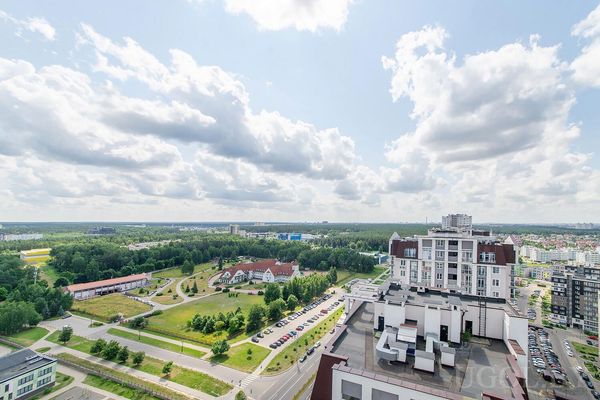 Вид из окна на парк