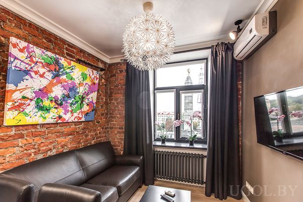 Гостиная лофт