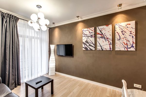 Коричневая гостиная