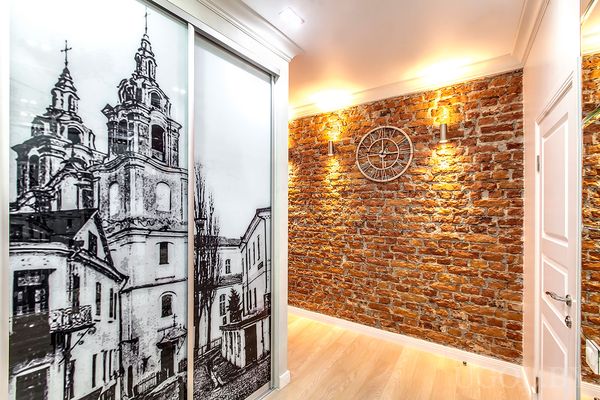 Прихожая в стиле лофт