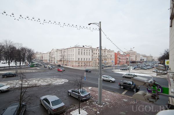 Вид на проспект рядом